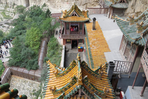 Datong: Private Day Tour to Hanging Temple & Yingxian Pagoda Private Tour including Entry tickets & Lunch from city hotel