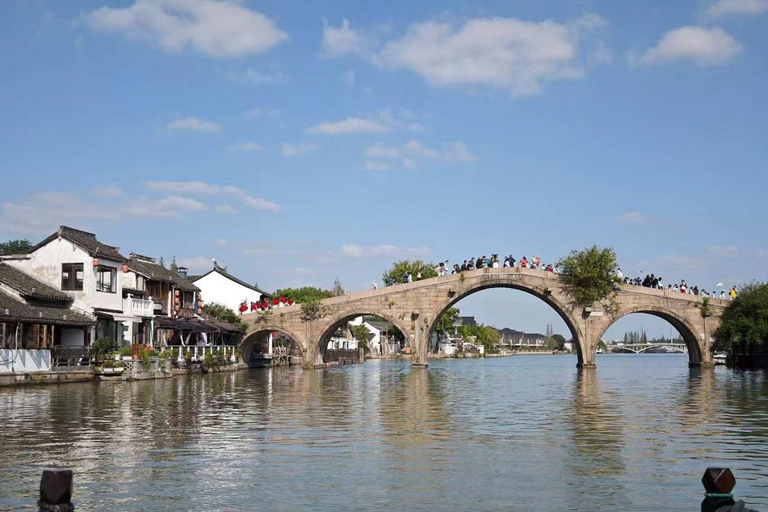 From Shanghai: Zhujiajiao Water Town Tour with Hotel Pickup