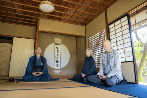 Kyoto: Meditazione Zen in un tempio privato con un monaco