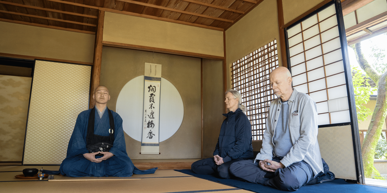Kyoto: Zen Meditation at a Private Temple with a Monk