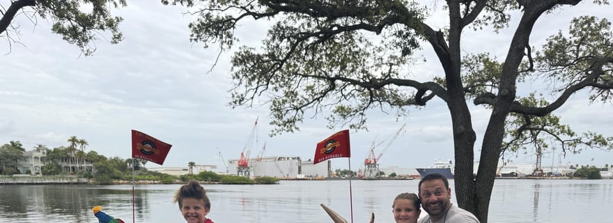 Tampa : Visite du centre-ville et de la promenade de la rivière sur un vélo à pédales