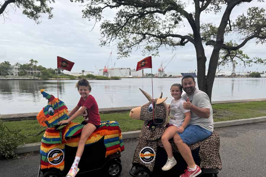 Tampa: Riverwalk und Downtown Tour auf einem Rydable. Foto: GetYourGuide