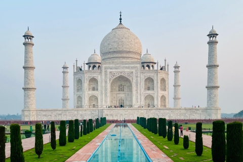 Excursión al Amanecer del Taj Mahal con conservación en elefante Desde DelhiExcursión con Coche, Guía, Entradas, Conservación de Elefantes y Almuerzo