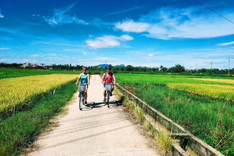 Hoi An : Excursión ecológica en bicicleta con pesca y comida/cena