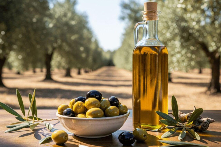 Chania: Cretan Flavors – Wine, Oil, Honey & Cheese Tasting From Kalyves/Almyrida: Authentic Cretan Flavours