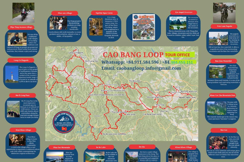 De Hanói: Cao Bang Loop - Aluguer de carro com motorista