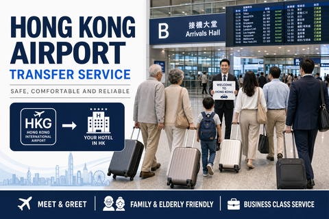 Hong Kong HKG Airport Private Transfer to Hotel