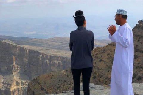 Excursión de un día a Yabal Shams, Wadi Nakhar, Misfat Al Abriyeen