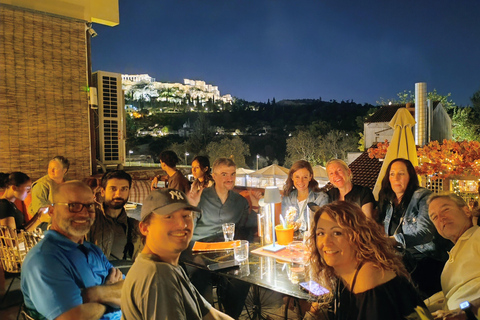 Athens: Rooftop Pub Crawl w/ Acropolis Views & Party