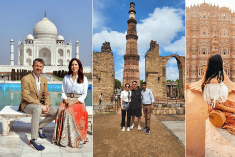 From Delhi: 5-Day Golden Triangle Tour ( Delhi Agra Jaipur )