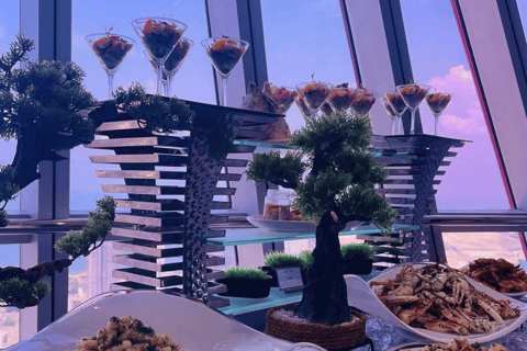 Colombo: Lotus Tower 360° Revolving Buffet & Tuk-Tuk Safari Meet at Lotus Tower Entrance: Restaurant Lunch/Dinner Buffet