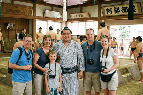 Kyoto Sumo Experience with Rikishi Challenge & Meal Standard Seat