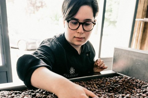 Visit of a real Bean-to-Bar chocolate factory in Brussels