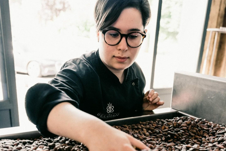 Visit of a real Bean-to-Bar chocolate factory in Brussels