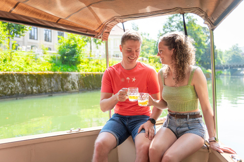 BEER WAY Liubliana: Tour en barco y cata de cerveza artesana