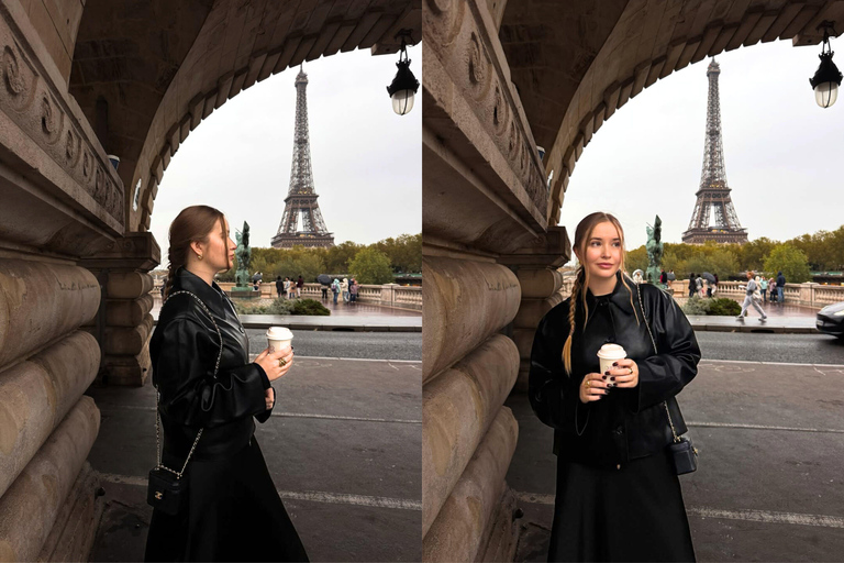 Paris: Premium Eiffel Tower Photo Shoot + 100 Photos Delivered in 5 Hours ⭐ Signature Pack (BEST SELLER)