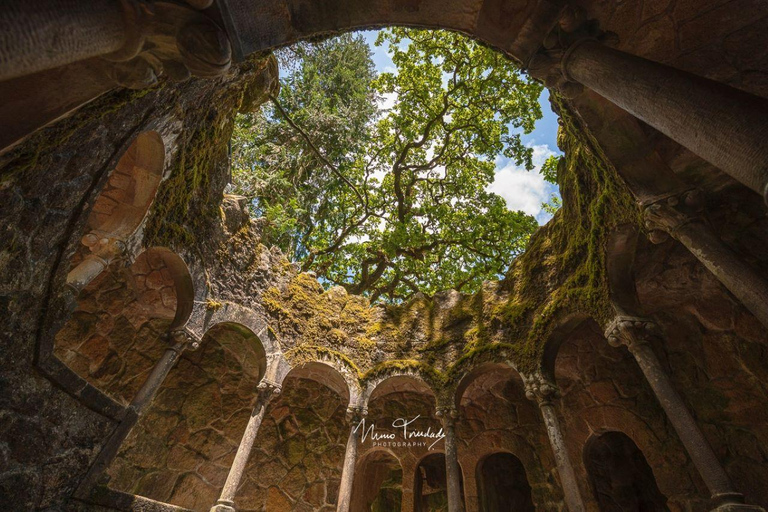 Da Lisbona: Tour del Palazzo Pena, Regaleira, Sintra e CascaisPunto di incontro a Lisbona