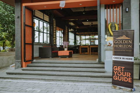 从巴厘岛出发：努沙佩尼达魔鬼鱼浮潜私人乘船观光共享游船之旅（含午餐，巴厘岛酒店接送服务）