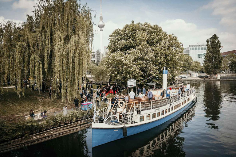 1h de croisière à Berlin à bord d&#039;un bateau à vapeur électrifié vieux de 140 ansLe vieux Berlin en bateau - 1h de croisière sur le plus vieux bateau de la ville