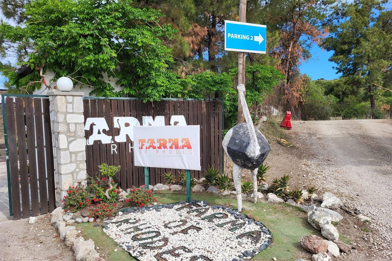 Rhodes: Farm and Aquarium Tour with Entry Tickets included