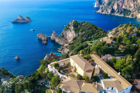 Corfu Tour: Paleokastritsa, Angelokastro, and Beach Van Tour