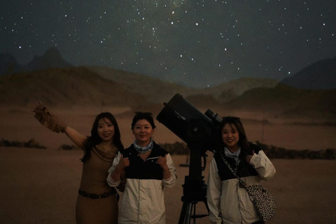 Hurghada: Desert Stargazing, Camel, Dinner & Smart Telescope Hotel pickup and drop-off from Hurghada hotels