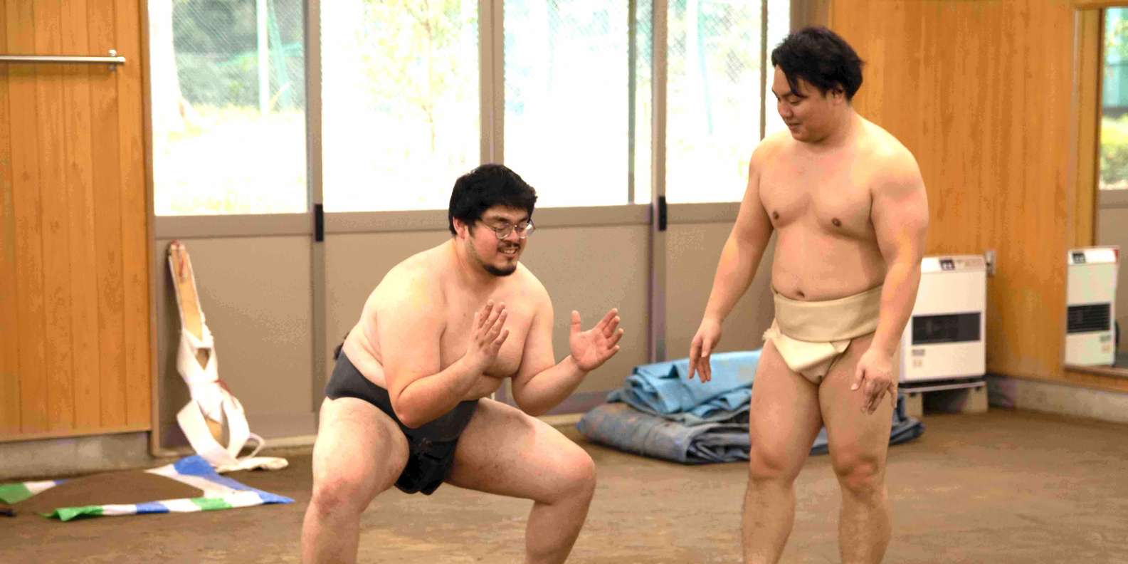 Sumo training at Amita Dojo Tokyo — real keiko at clay dohyo — image 13