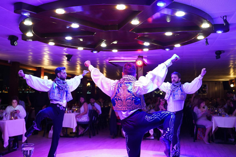 Croisière sur le Bosphore avec dîner, boissons non limitées, transferts