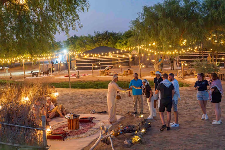 Dubai: Full-Day Desert Safari, Wildlife at Al Marmoom Oasis Shared Tour & Shared Tent