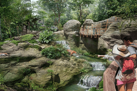 Singapura: Ingresso para a Rainforest Wild Asia