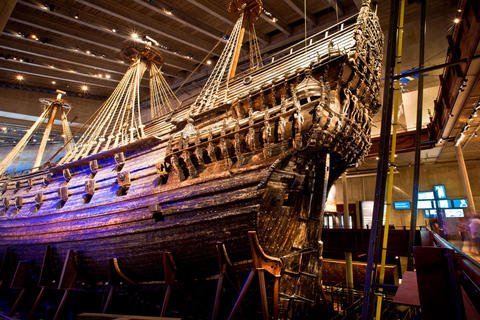 Visite du musée Vasa et du Skansen de Stockholm avec billet rapide2 heures : Visite du musée Vasa (sans transfert)