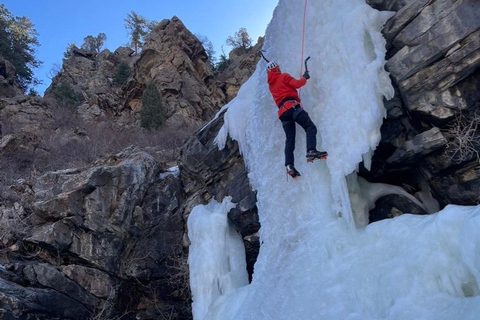 Denver: Ice Climbing Experience in Clear Creek Canyon Ice Climbing Experience in Clear Creek Canyon Full Day