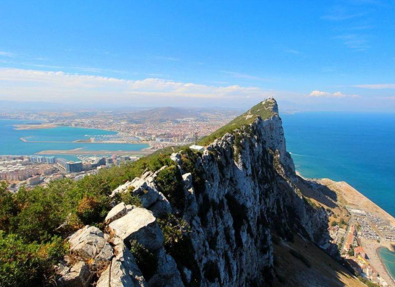 Fra Malaga: Tur til Gibraltar og besøg på Klippen (valgfrit)