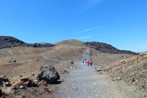 From Thera: Thirasia Cruise w/ Volcano Hike and Hot Springs