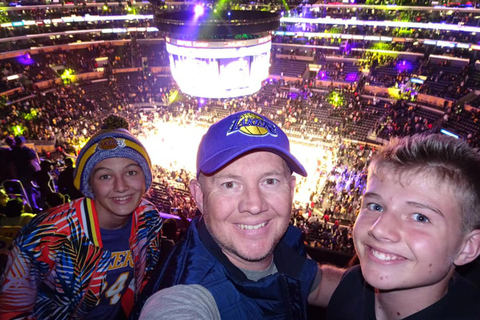 Los Angeles: Los Angeles Lakers Basketball Game Ticket Lower Sideline