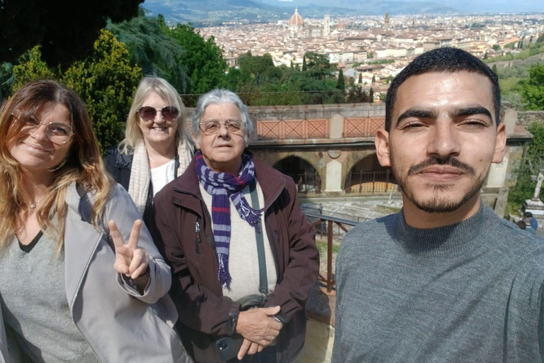 Tour della città di Firenze in golf cart e Piazzale Michelangelo