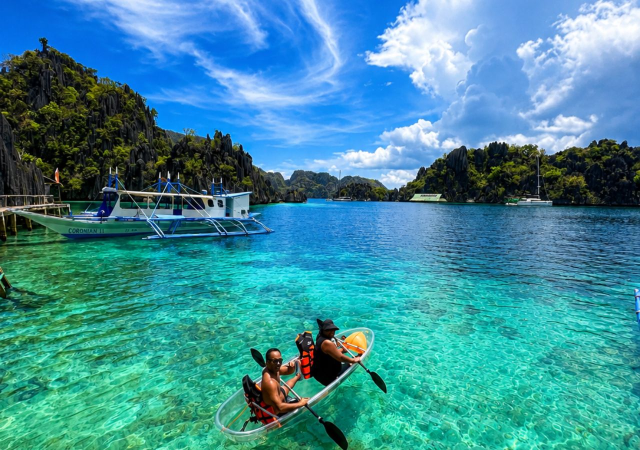 Coron: Twin Lagoon mit Maquinit Hotspring & mehr! (Privat)