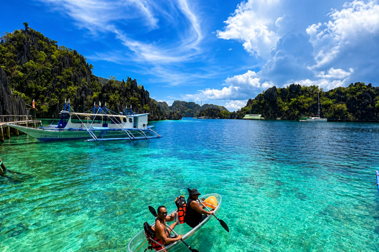 Coron: Private Boat Tour with Local Market Experience