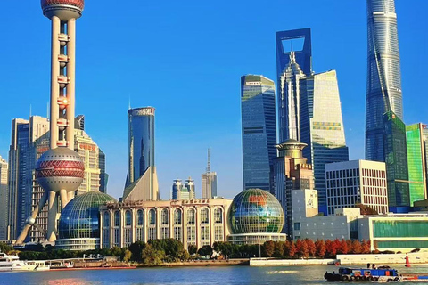 Oriental Pearl Tower Entry Ticket with Skywalk & Photo Guide