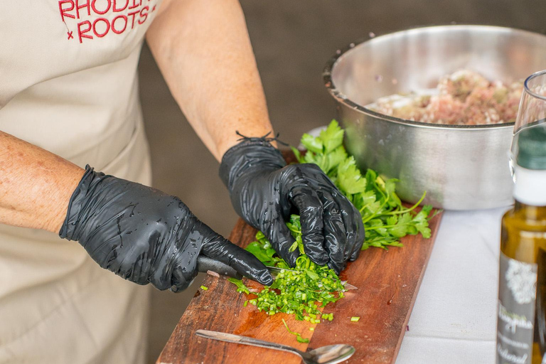 Rhodes: Traditional Cooking Experience with Meal & Wine