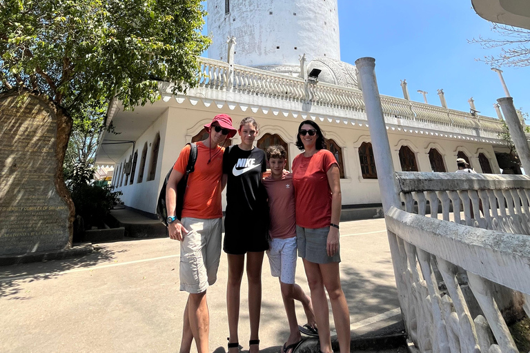 Kandy: Private Ambuluwawa Tower and 3-Temple Loop Tour