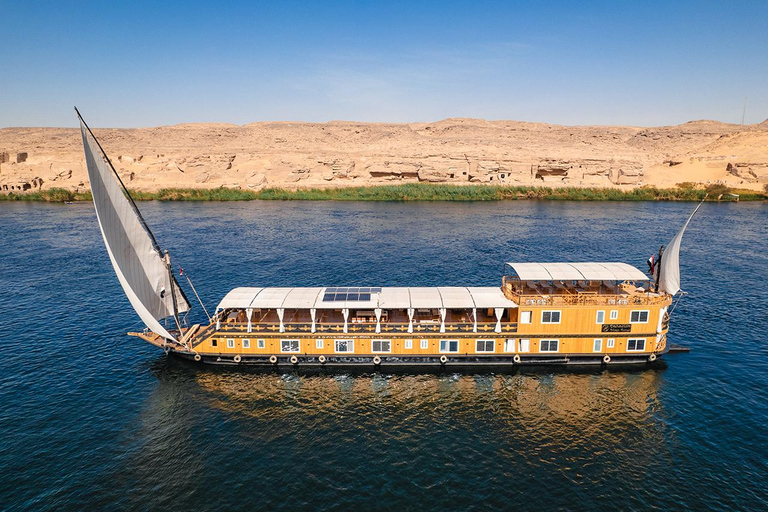 Aswan to Luxor: 4-Day Luxury Dahabiya Nile Cruise
