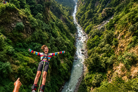 From Pokhara: The Cliff Kushma Bungee Jumping From Pokhara: Kushma Bungee Jumping Without Transportation