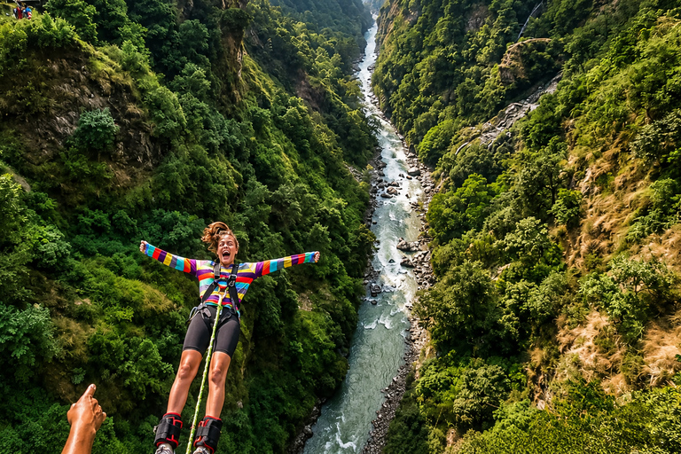 From Pokhara: The Cliff Kushma Bungee Jumping From Pokhara: Kushma Bungee Jumping Without Transportation