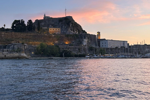 Corfu: Private Sunset Boat Cruise