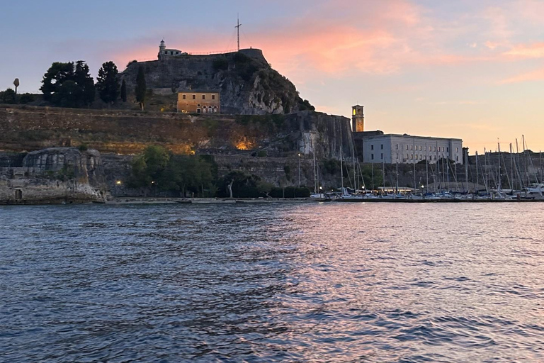 Corfu: Private Sunset Boat Cruise