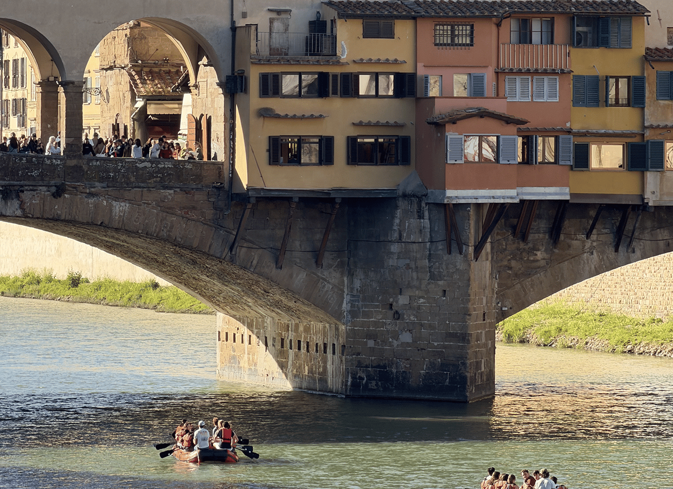Firenze: Panoramisk raftingtur med Pontevecchio og byens seværdigheder