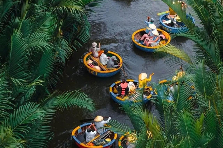 岘港/会安：椰林游船（可选按摩）岘港：篮子船导览游 + 会安市区漫步 + 按摩