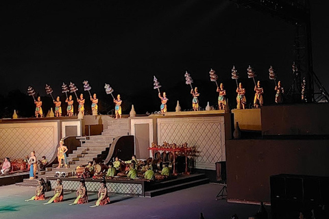 Yogyakarta : Coucher de soleil au temple de Prambanan et ballet du Ramayana