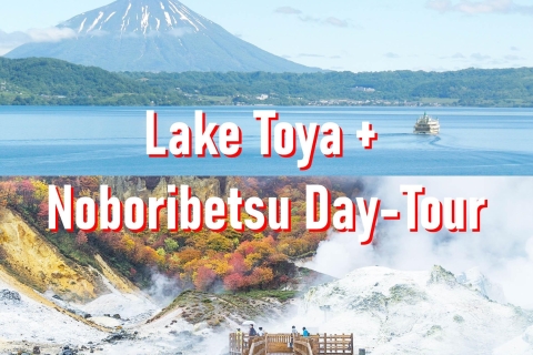 Au départ de Sapporo : Lac Toya, Noboribetsu, excursion privée d'une journée